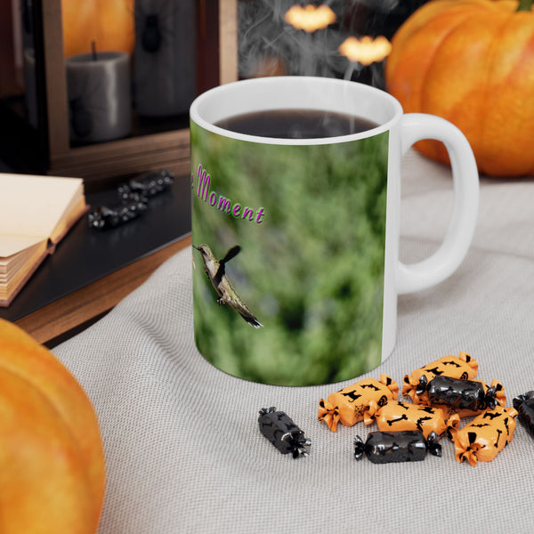 Delight Moment Hummingbird Ceramic Mug 11oz