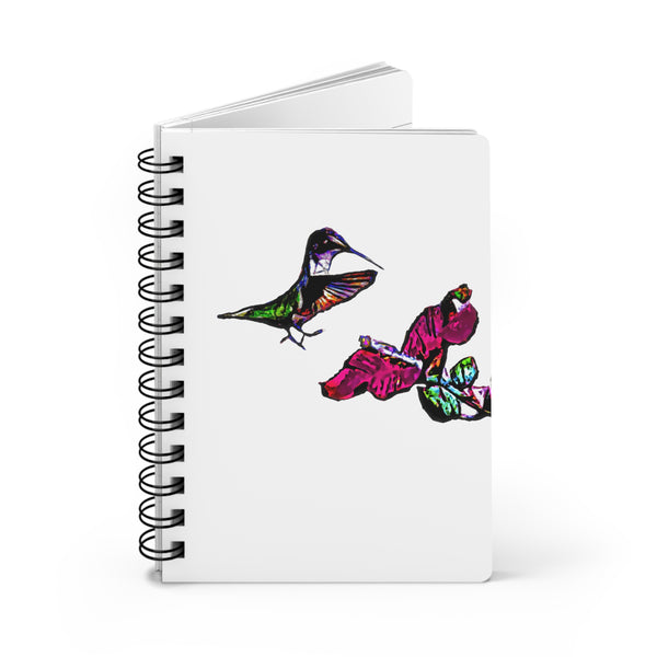 Hummingbird Bounce Spiral Bound Journal