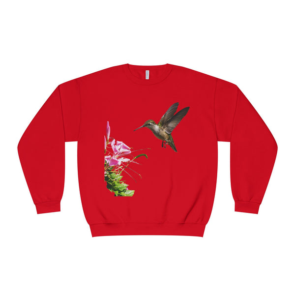 Hummingbird Frills Unisex NuBlend® Crewneck Sweatshirt