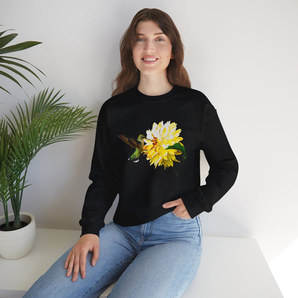 Hummingbird Fire Unisex Heavy Blend™ Crewneck Sweatshirt