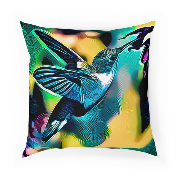 Hummingbird Wonder Cushion