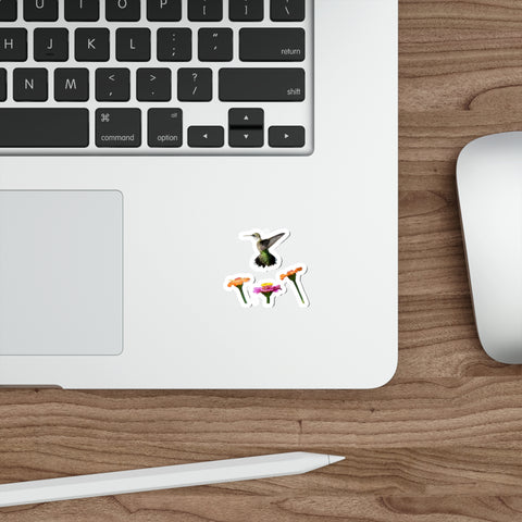Hummingbird Rising Die-Cut Stickers