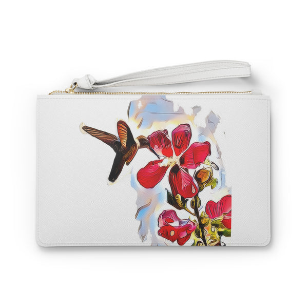 Hummingbird Red Rosa Clutch Bag (2)