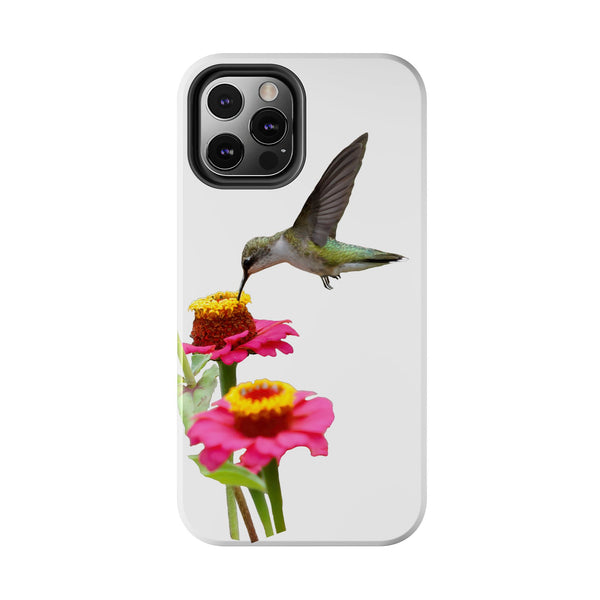 Hummingbird Zinnia WonderTough Phone Cases
