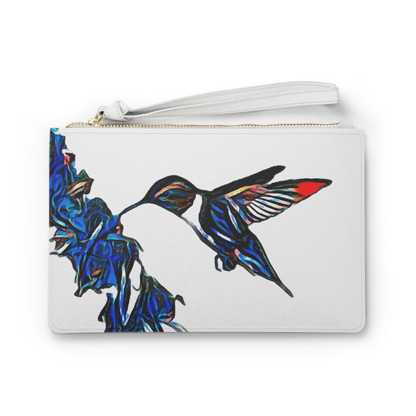 Hummingbird Blue Stick Clutch Bag (2)