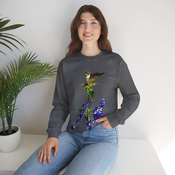 Hummingbird Lookout Unisex Heavy Blend™ Crewneck Sweatshirt