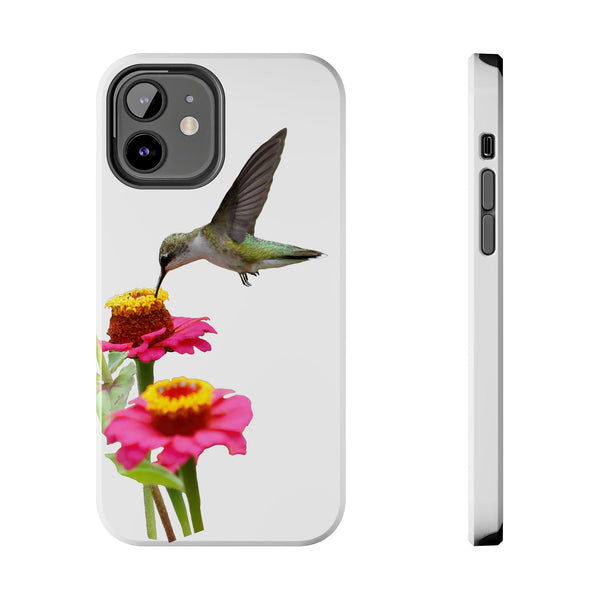 Hummingbird Zinnia WonderTough Phone Cases /