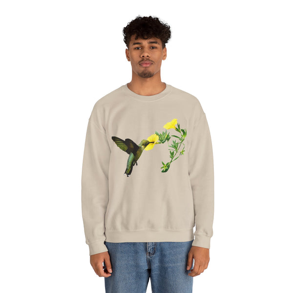 Hummingbird Glory Unisex Heavy Blend™ Crewneck Sweatshirt