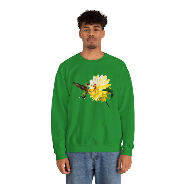 Hummingbird Fire Unisex Heavy Blend™ Crewneck Sweatshirt