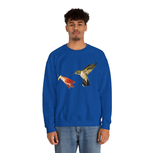 Hummingbird Slim Unisex Heavy Blend™ Crewneck Sweatshirt