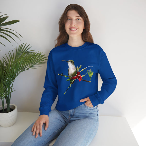 Hummingbird Profile Unisex Heavy Blend™ Crewneck Sweatshirt