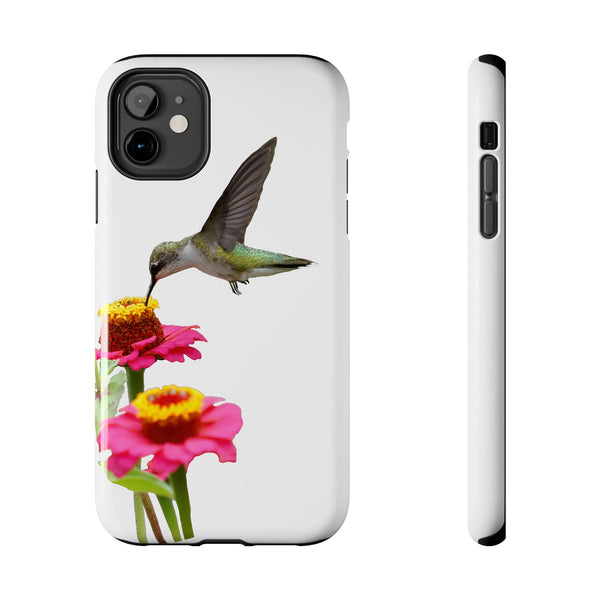 Hummingbird Zinnia WonderTough Phone Cases