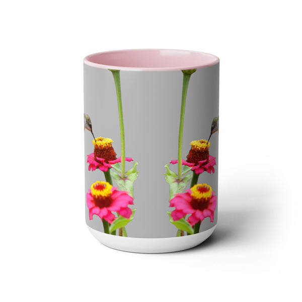 Two-Tone Coffee Mugs, 15oz