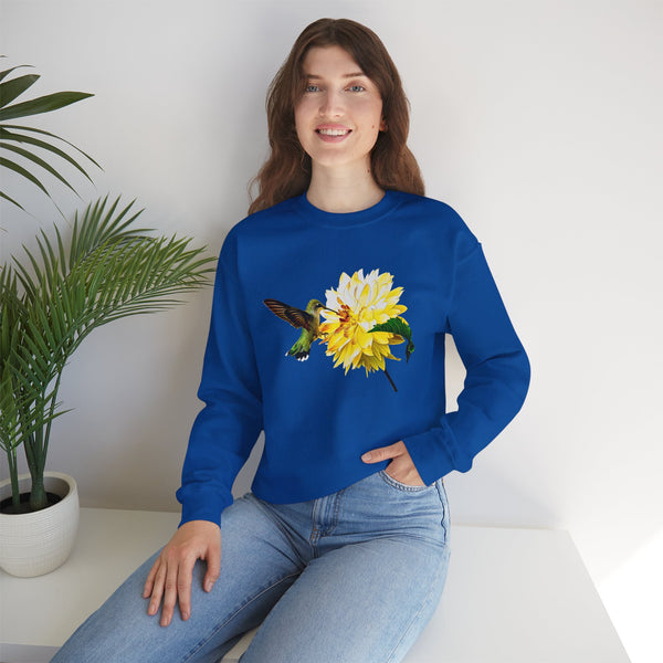Hummingbird Fire Unisex Heavy Blend™ Crewneck Sweatshirt