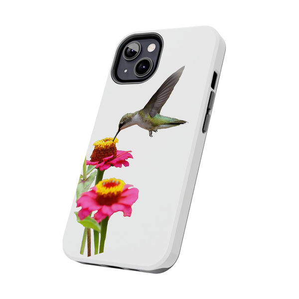 Hummingbird Zinnia WonderTough Phone Cases /