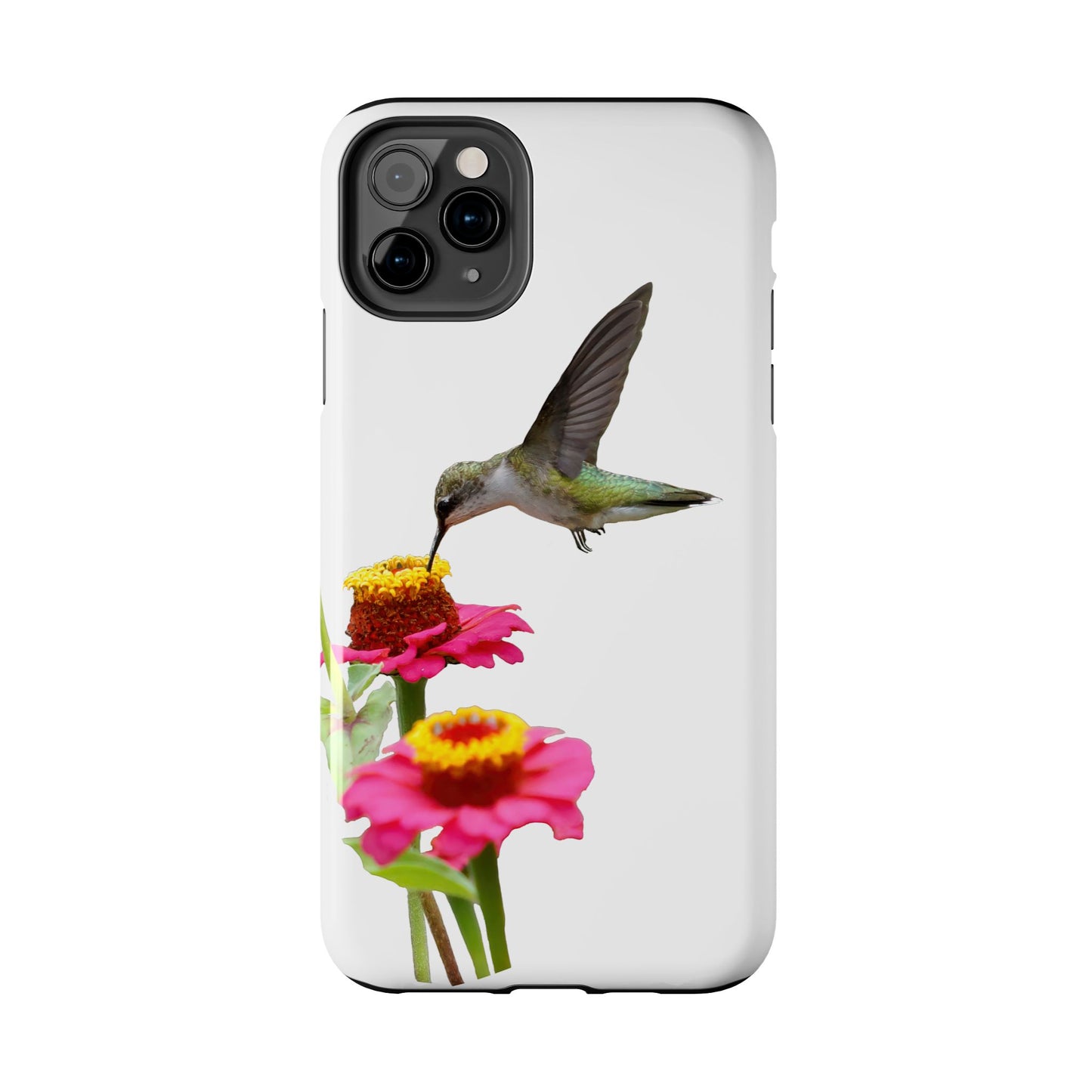 Hummingbird Zinnia WonderTough Phone Cases /