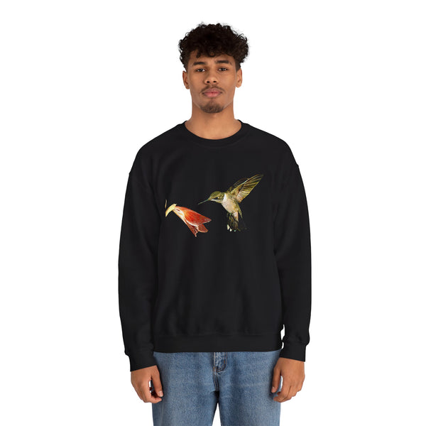 Hummingbird Slim Unisex Heavy Blend™ Crewneck Sweatshirt
