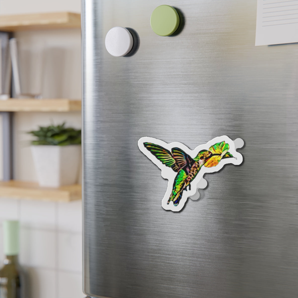 Hummingbird Taste Die-Cut Magnets