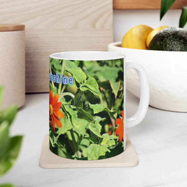 Sunshine Taste Hummingbird Ceramic Mug 11oz