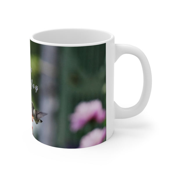 Find Joy Hummingbird Ceramic Mug 11oz