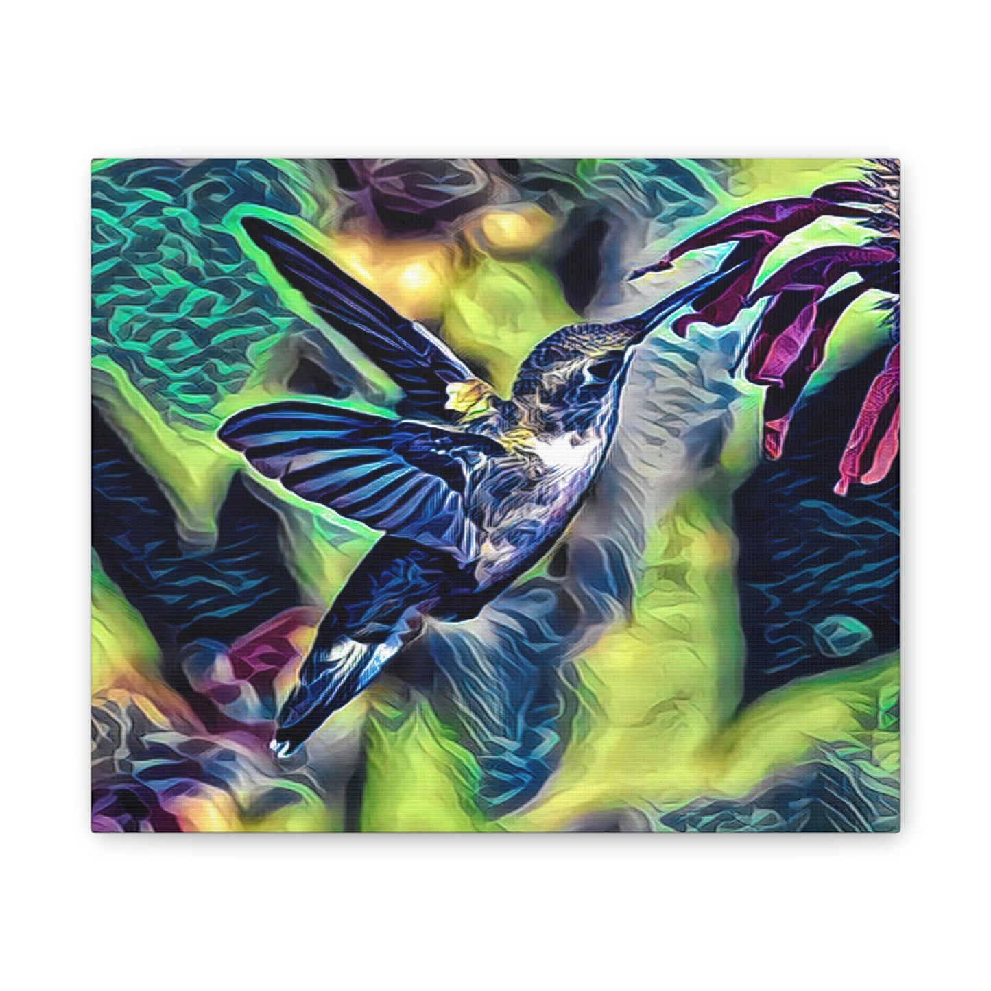 Salvia Dreams Canvas Stretched, 0.75"
