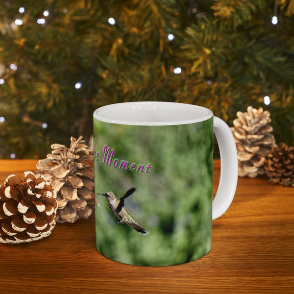 Delight Moment Hummingbird Ceramic Mug 11oz