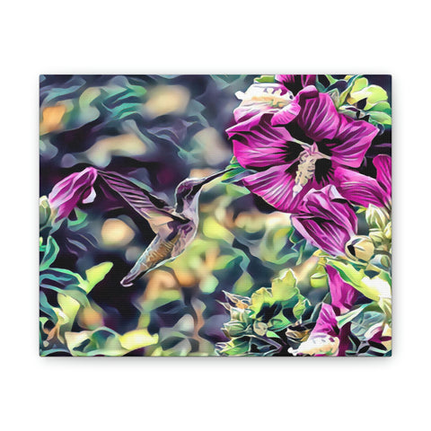 Mystic Rosa Sharon Canvas Stretched, 0.75"