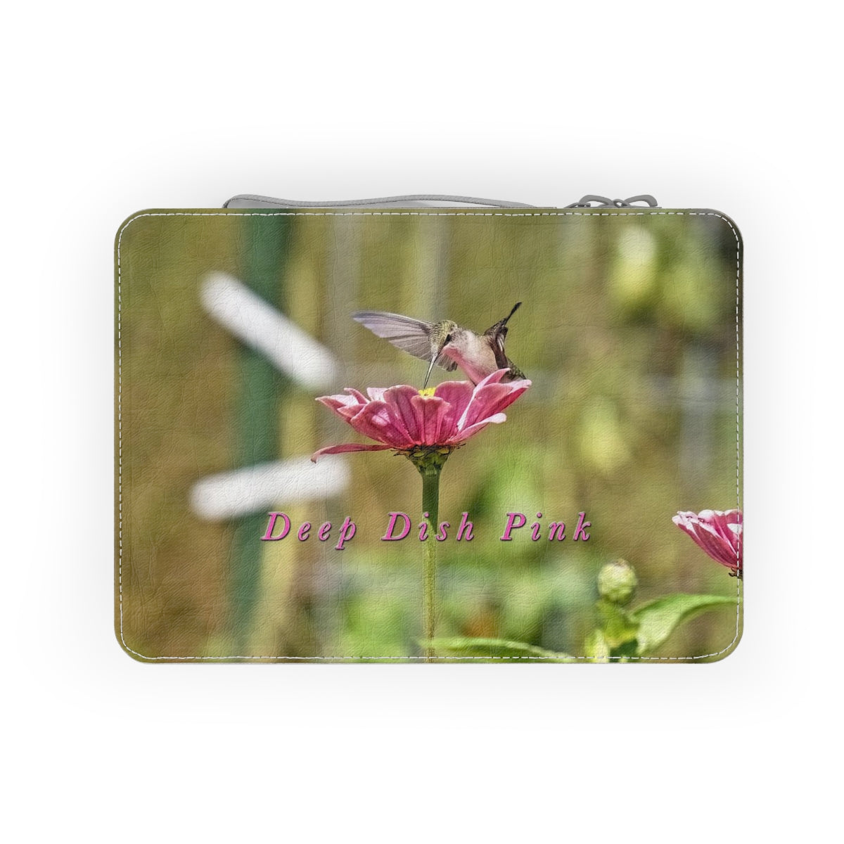 Deep Pink Hummingbird Lunch Bag