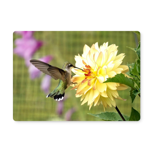 Flower Flame Hummingbird Placemat