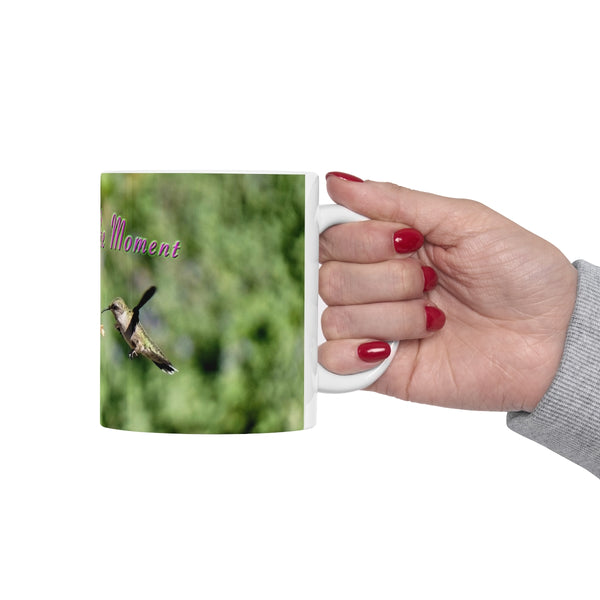 Delight Moment Hummingbird Ceramic Mug 11oz