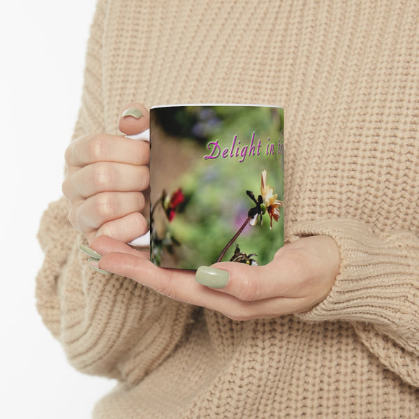 Delight Moment Hummingbird Ceramic Mug 11oz