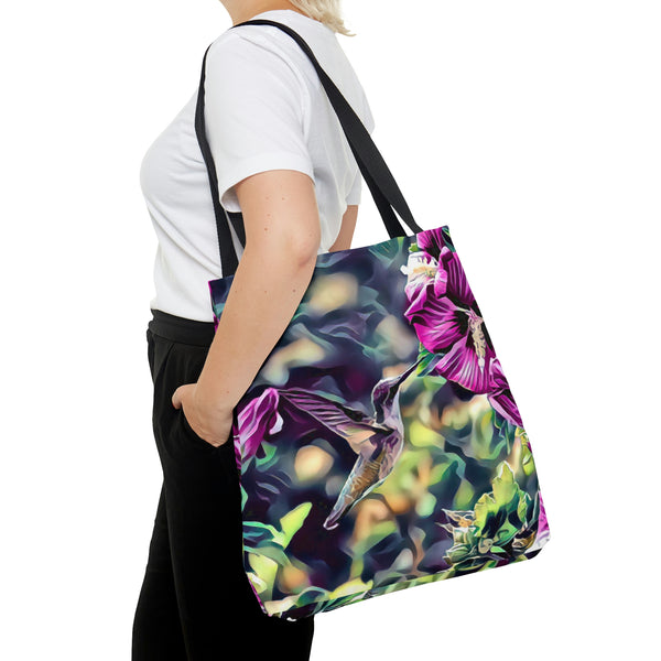 Purple Flight Tote Bag (AOP)