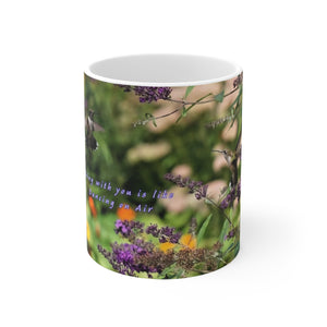 Dance on Air Hummingbird Ceramic Mug 11oz