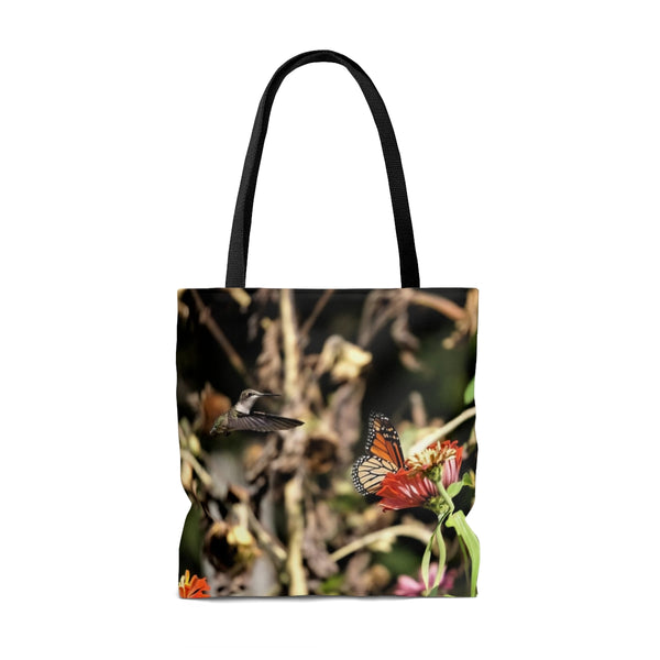 Sharing Petals Hummingbird Tote