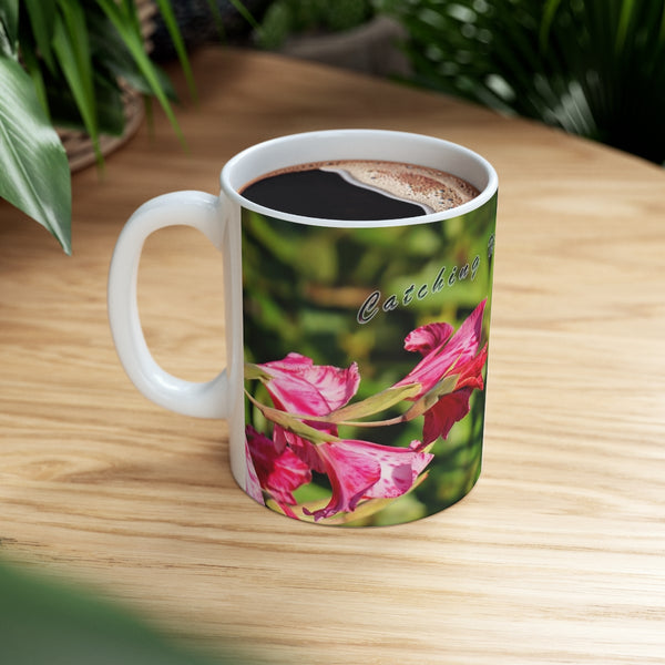 Warm Feelings Hummingbird Ceramic Mug 11oz