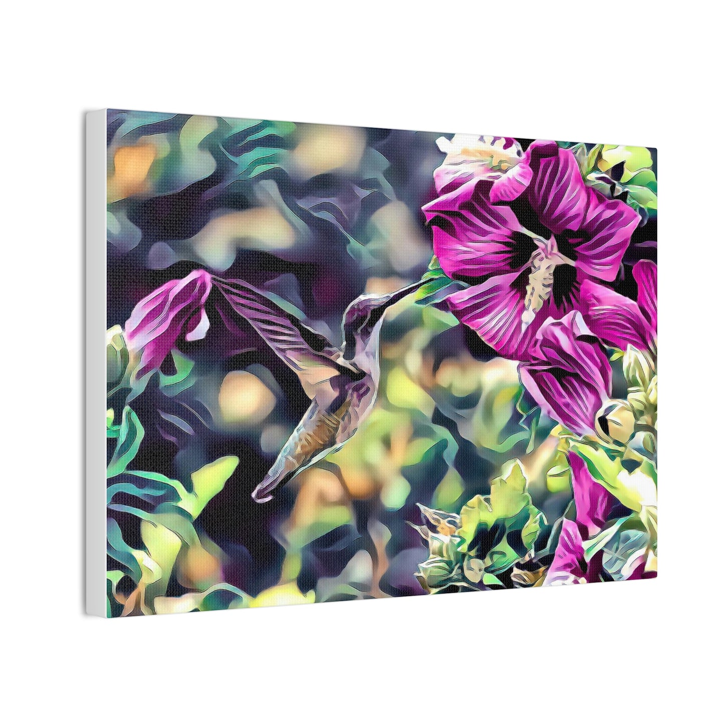 Mystic Rosa Sharon Canvas Stretched, 0.75"