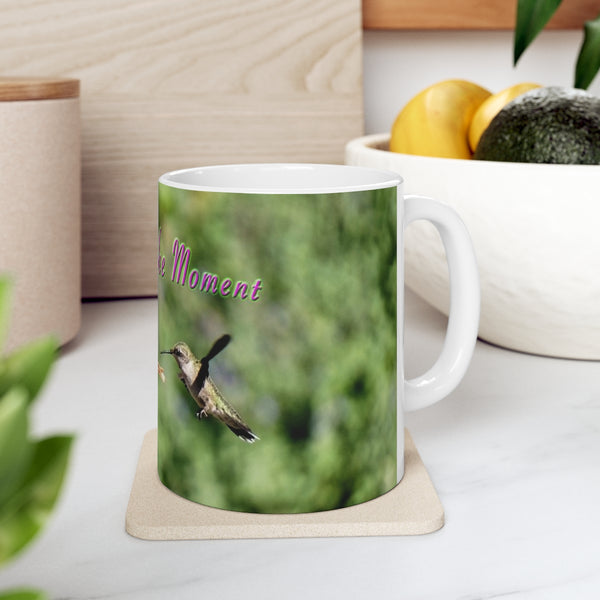 Delight Moment Hummingbird Ceramic Mug 11oz