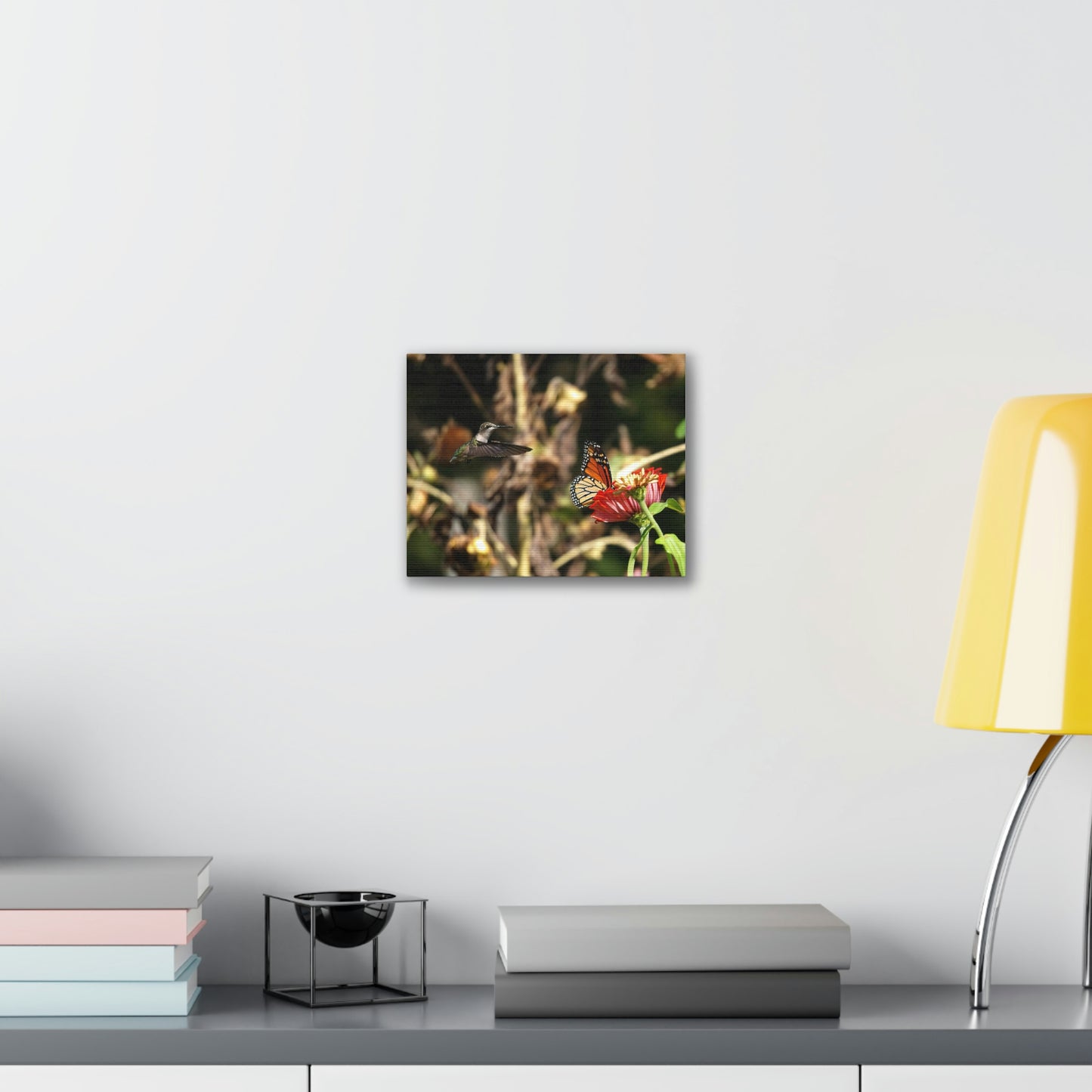 Hummingbird Monarch Canvas Stretched, 0.75"