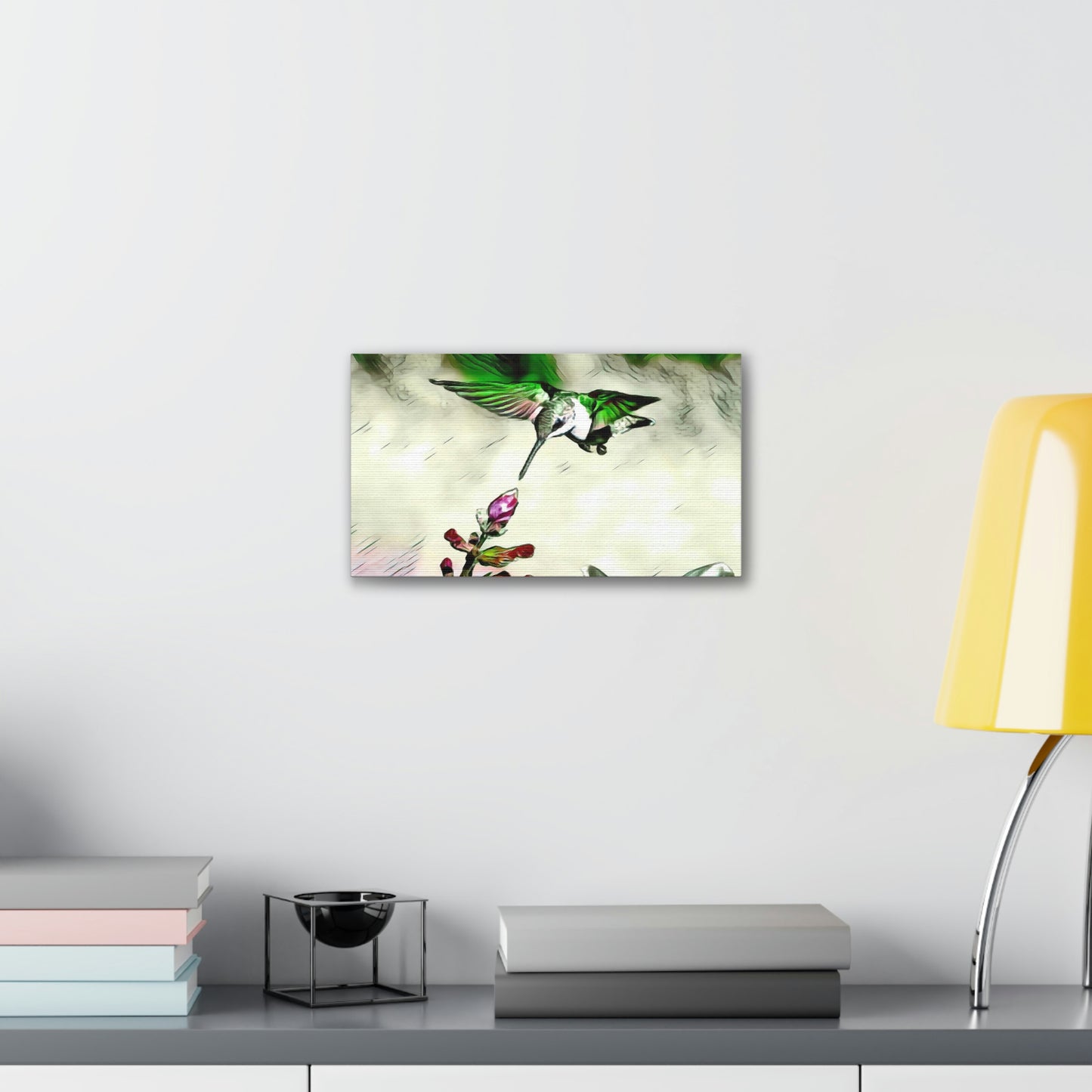 Green Skyline Canvas Stretched, 0.75"