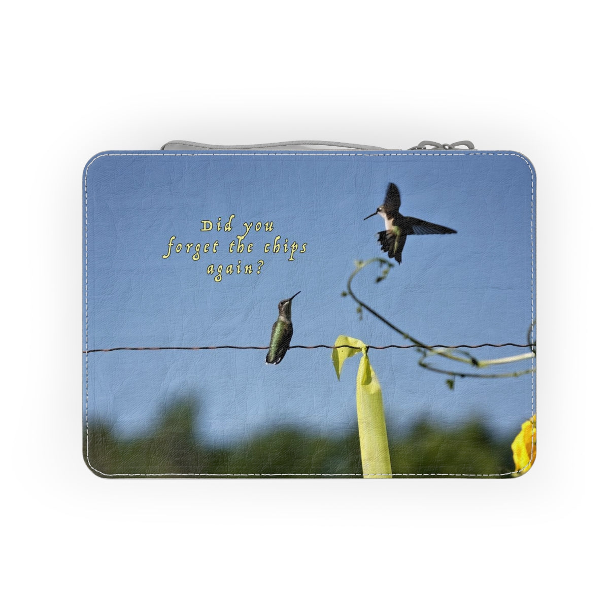 Forget the Chips Hummingbird Lunch Bag