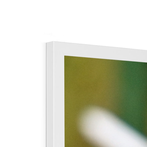 Hummingbird Hug Framed Print