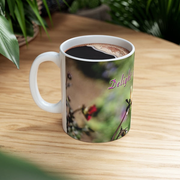 Delight Moment Hummingbird Ceramic Mug 11oz