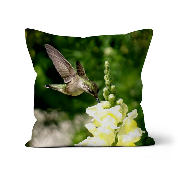 Snappy Light Hummingbirds Cushion