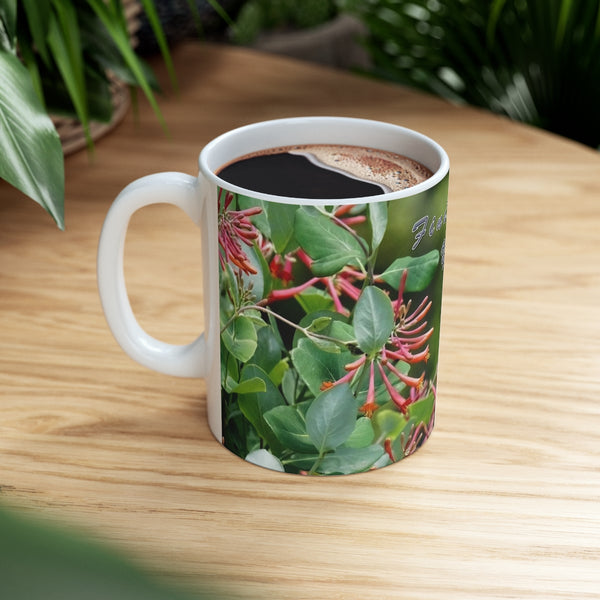 Find Joy Hummingbird Ceramic Mug 11oz