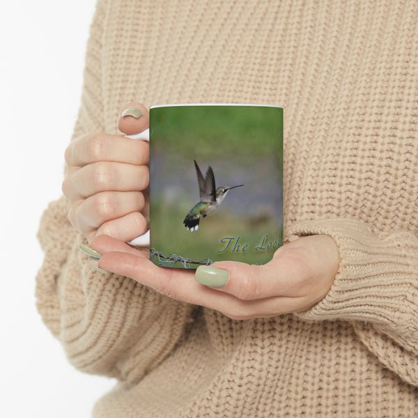 Look of Love Hummingbird Ceramic Mug 11oz