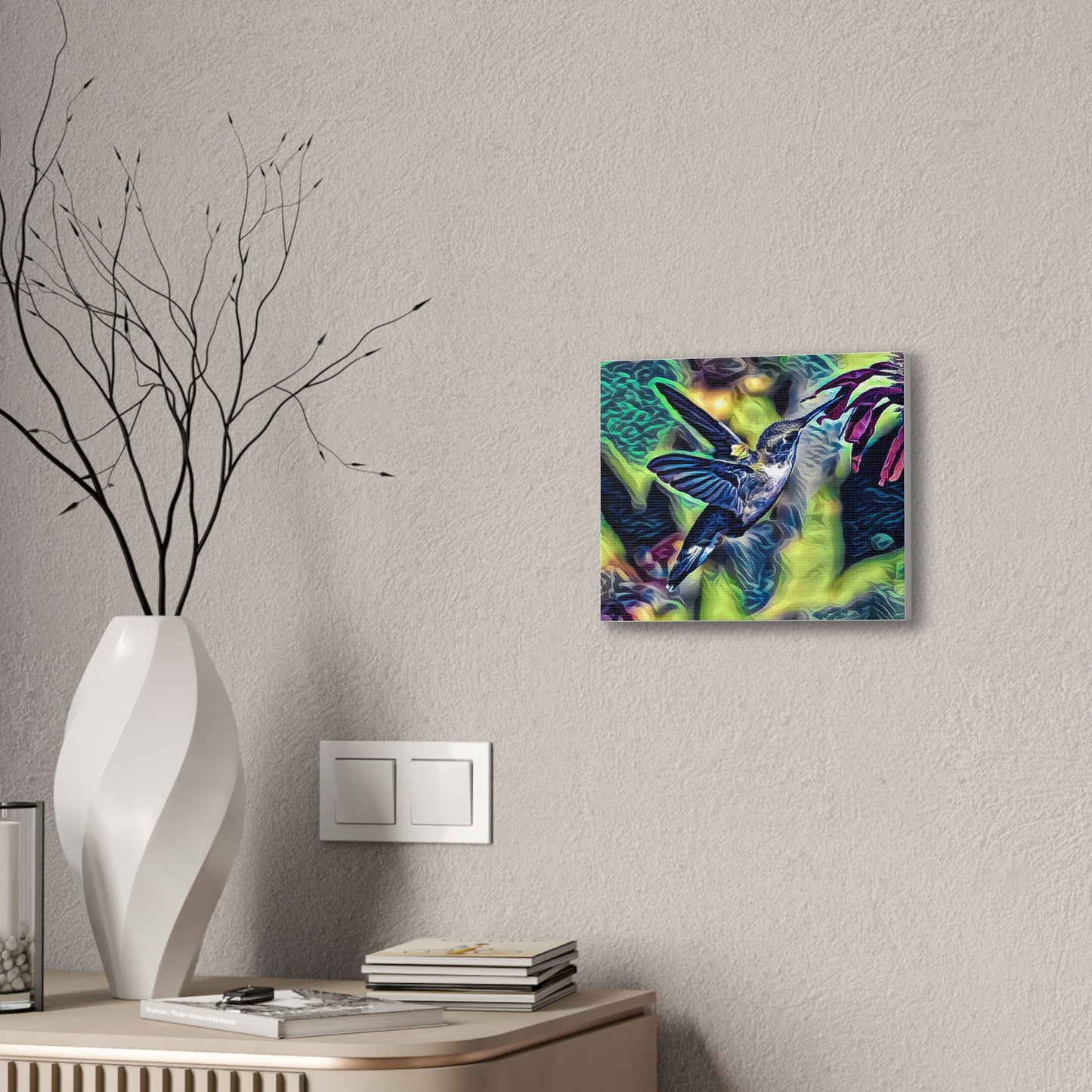 Salvia Dreams Canvas Stretched, 0.75"