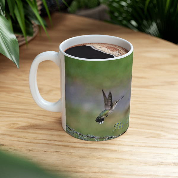 Look of Love Hummingbird Ceramic Mug 11oz