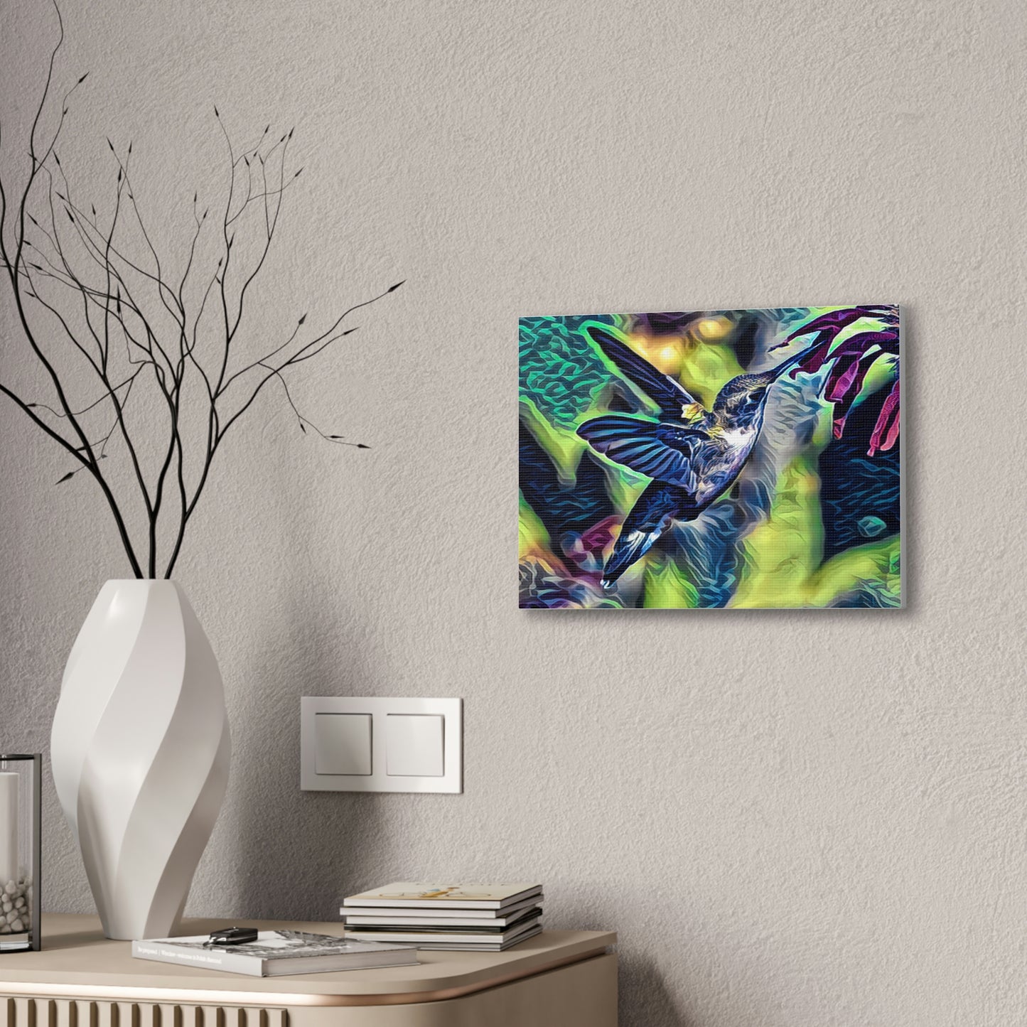 Salvia Dreams Canvas Stretched, 0.75"