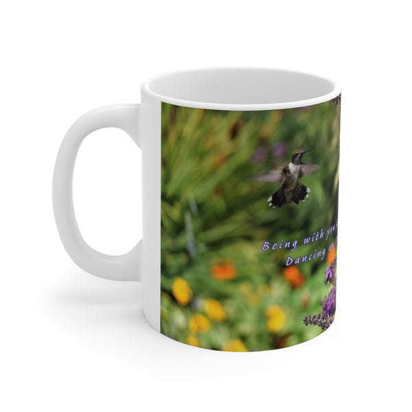 Dance on Air Hummingbird Ceramic Mug 11oz