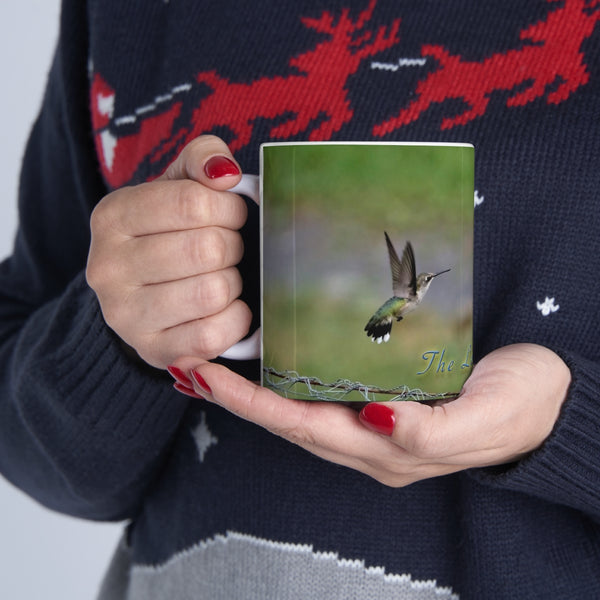 Look of Love Hummingbird Ceramic Mug 11oz